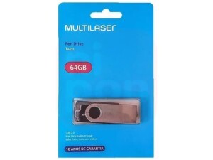 Pendrive 64GB - Multilaser