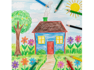 Lápis de Cor Triangular 24 Cores + Apontador - Faber-Castell