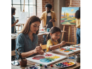 Tela Painel 20x20cm para Pintura – Artística e Escolar